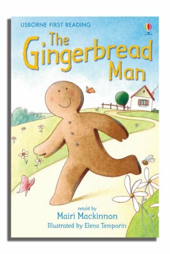 The Gingerbread Man (Usborne First Reading: Level 3)-Mairi MacKinnon