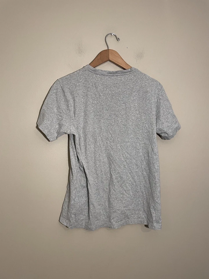 Mauro Grifoni Embroidered Tee Women’s Medium Short Sleeve Top Gray Black Shimmer - Image 3 of 4