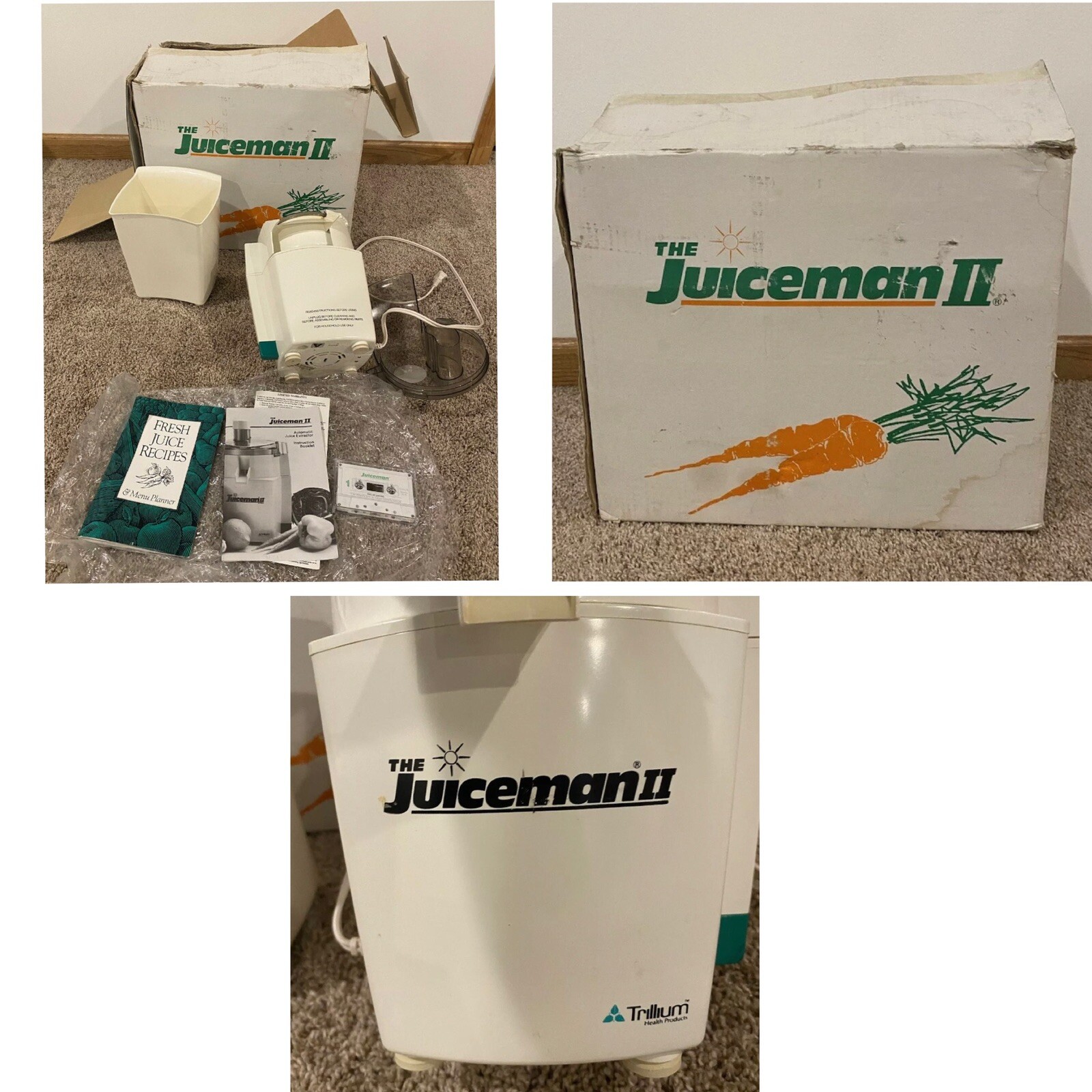The juice-man 2 By Trillium With Box And Manual