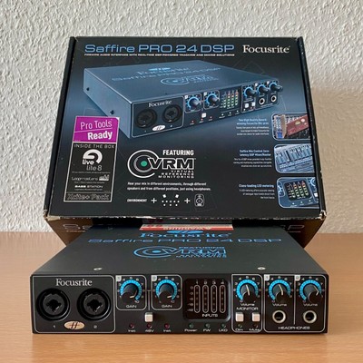Focusrite Saffire PRO 24 DSP Audio Interface with Virtual Reference Monitoring