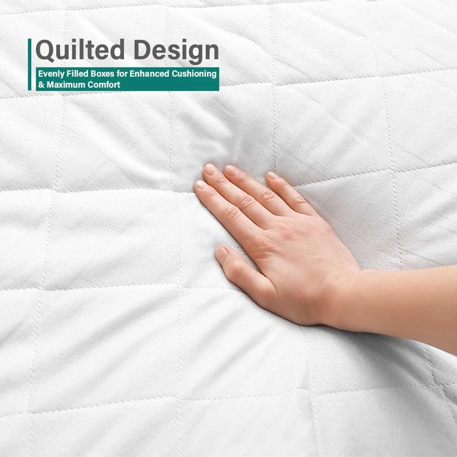 Deep fit mattress protector