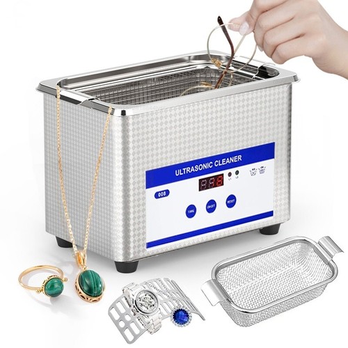 Ultrasonic Cleaner Ultrasound Glasses Jewelry Cleaning Perfect Washing Bath Us - 第 1/48 張圖片