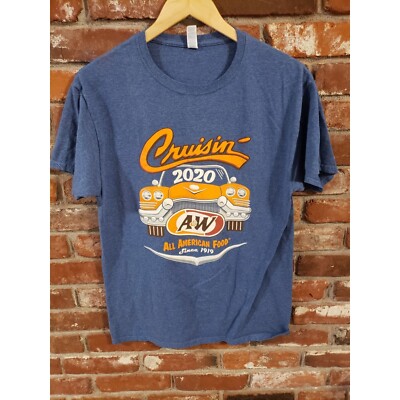 A&W Root Beer Adult 2020 'Cruisin T-Shirt. Size M.