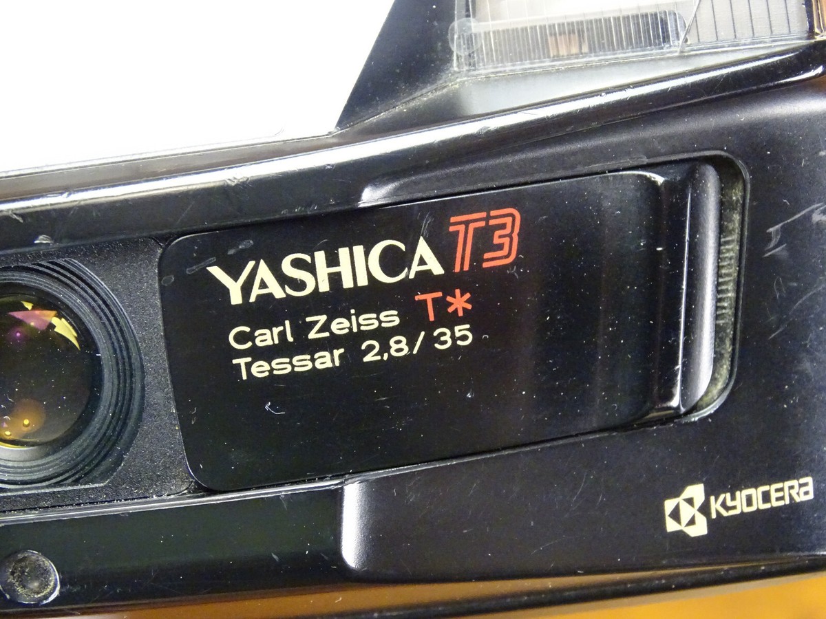 YASHICAT3Carl Zeiss T*Tessar 2,8/35ジャンク品 YASHICA T3 CARL ZEISS T* TESSAR 2.8/35mm TESTED | eBay