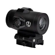 Riton 3 Tactix 3X Red Dot Sight Magnifier w/ QD Flip Mount, Black #3T3XMAG24