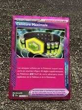 CEINTURE MAXIMALE ACE - POKÉMON 154/162 EV5 TEF FORCES TEMPORELLES NEUF FR