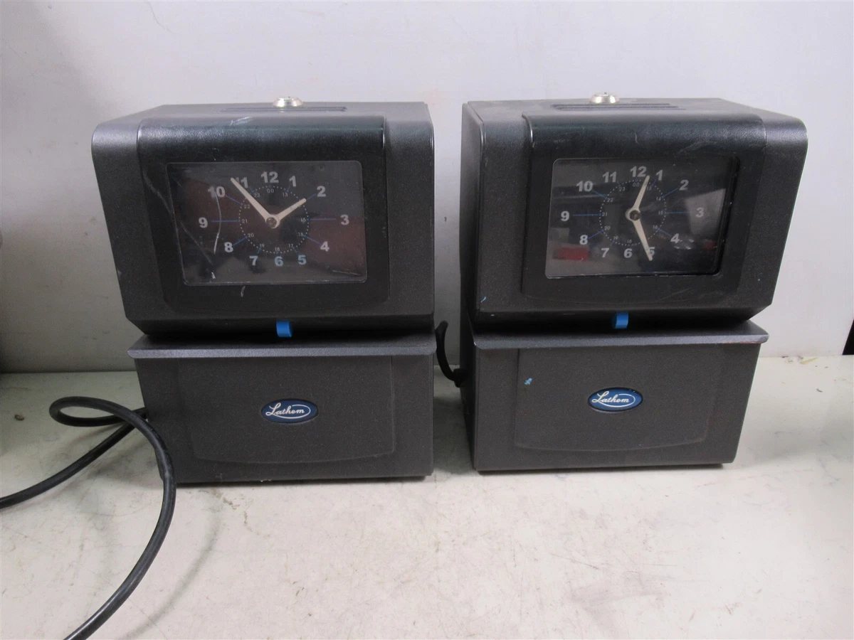 Lathem Time Clocks for sale - eBay