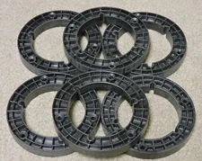 Brand new 1/2" NAB reel hub adapters.....6 pack! RMGI, RTM, Maxell