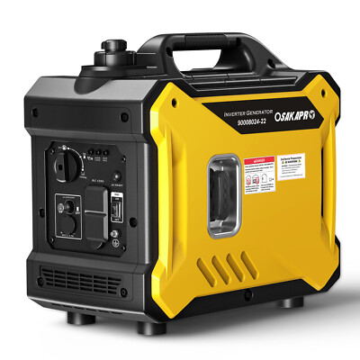 Super Quiet Inverter Generator 2000W Portable Generator Light EPA Compliant