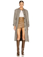 Frame Patch Pocket Trench Coat Women's Size Small New $695
