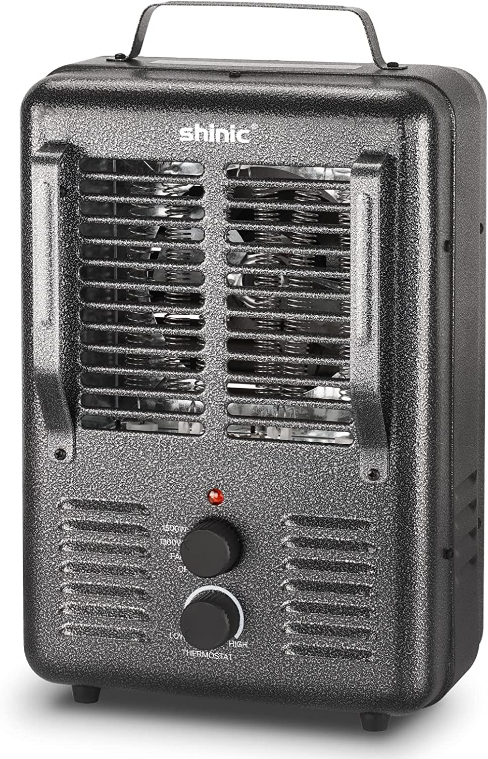 Space Heater,1500-Watt Milkhouse Heater with Thermostat, Utility Heater  with Sta | eBay