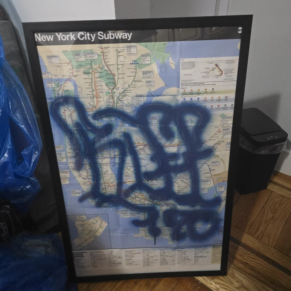 Mapa NY GRAFFITI RIFF 170 Foto 2 de 4