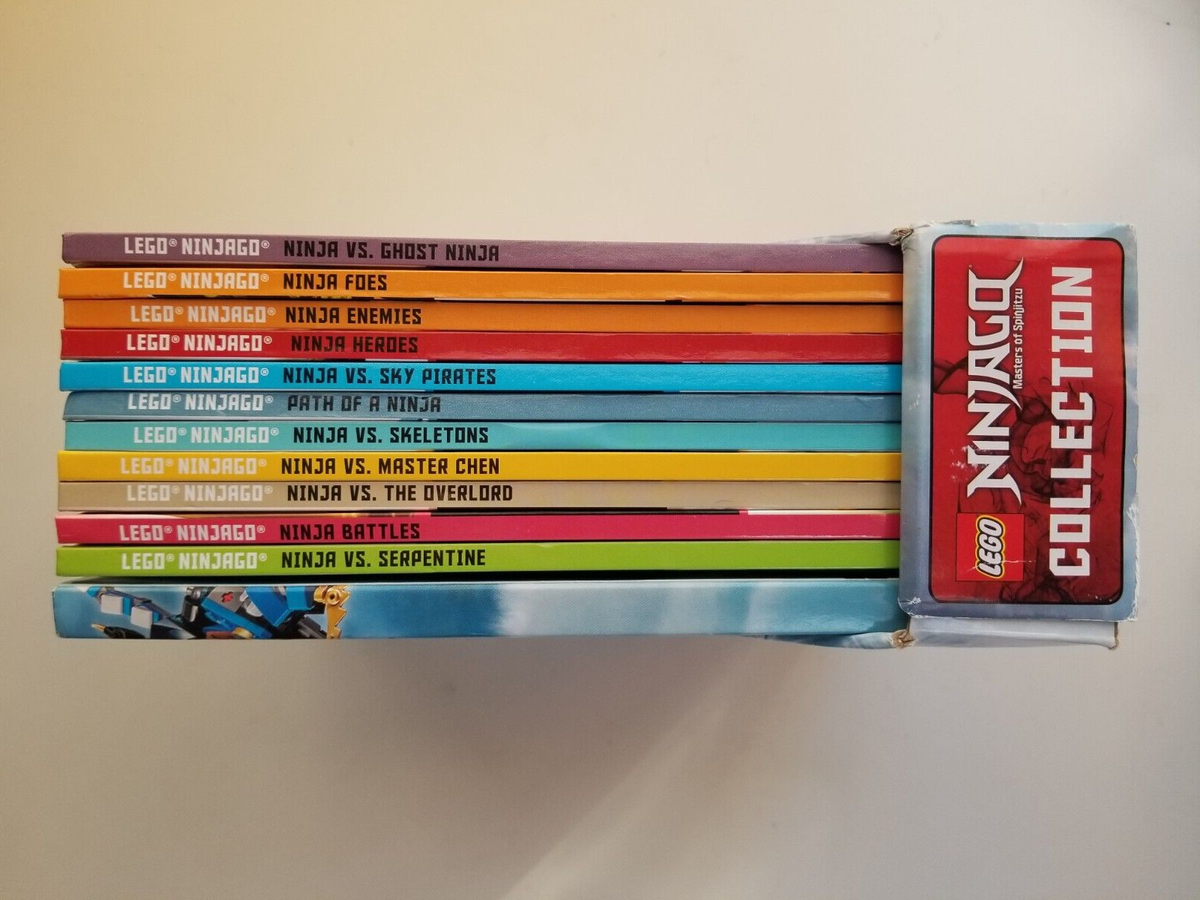 LEGO Ninjago Masters of Spinjitzu Collection 11 Books w/ Green