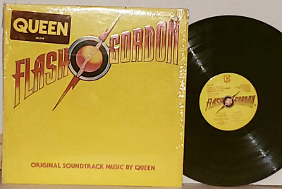 QUEEN Flash Gordon Soundtrack LP VG+ Original 1980 Elektra Vintage Vinyl