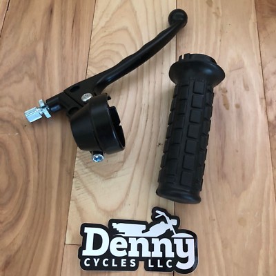 Tomos Universal Black Throttle Assembly A3 A35 DMP L@@K 7/8'' Brake Perch 
