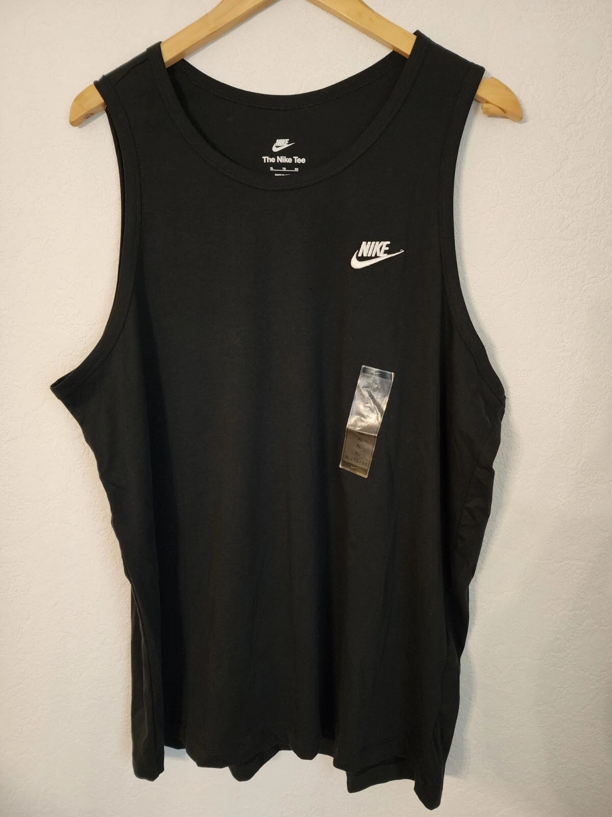 Nike Sportswear EMB Futura Tank Top Size Small Style BQ1260-010 Cotton Nwt