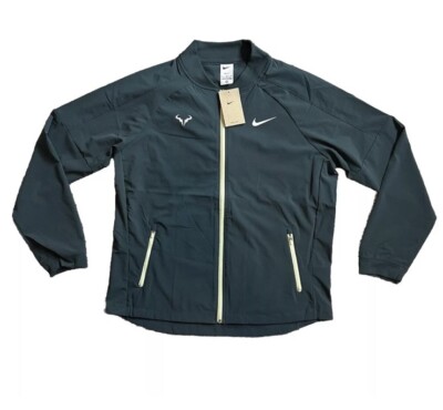 Nike Rafa Nadal Dri-Fit Deep Jungle Lime Ice Men's Size 2XL Jacket