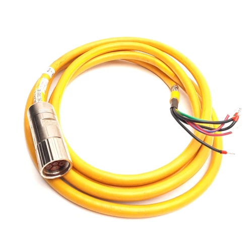 Parker 71-021626-10-E Servo Power Cable 6-Pin Round to Flying Leads 10Ft Length
