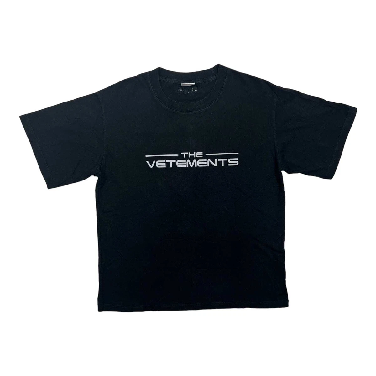 Vetements black shirt new arrivals