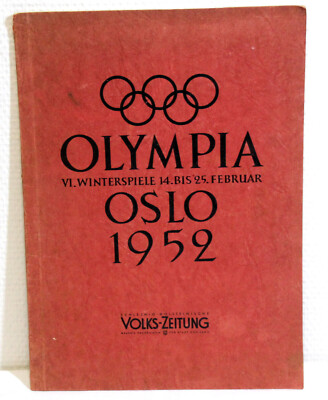 OLYMPIA VI. Winterspiele OSLO 1952
