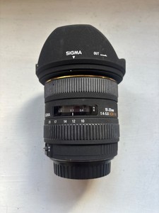 Canon fit sigma 10-20mm f4-5.6 EX DC HSM Ultra