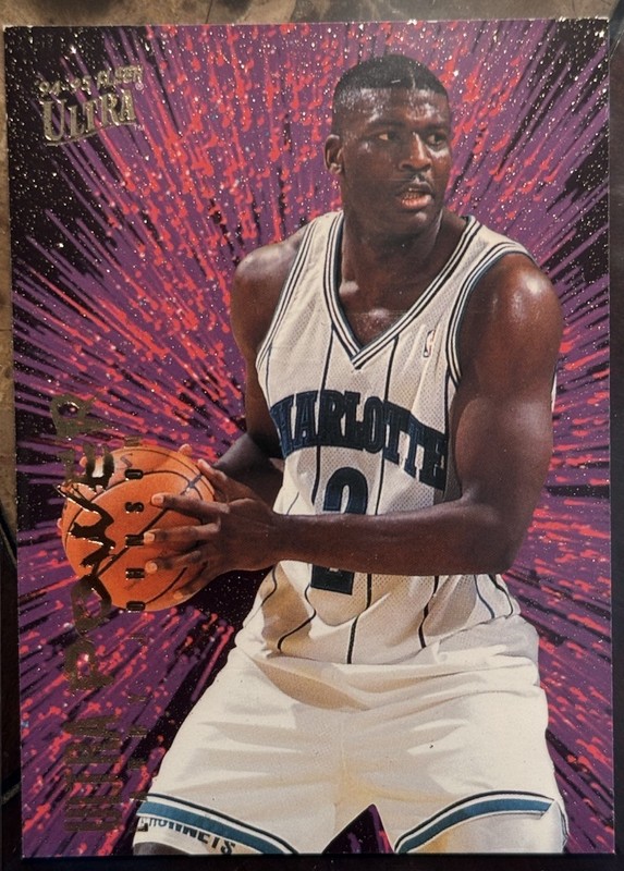 1994-95 Fleer Ultra - Ultra Power Larry Johnson #3