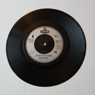 Bananarama 'Love In The Third Degree' 7'' Vinyl Single. Very Good Condition