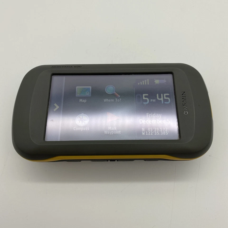 Garmin Montana 600 Waterproof Hiking GPS Very Good (B13:39) - Image 3 of 4