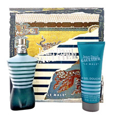 Jean Paul Gaultier LE MALE 2.5 oz. EDT Spray 2.5 oz. Shower Gel. New Men's SET