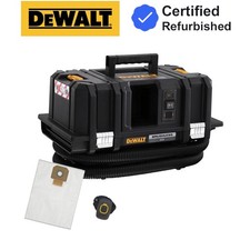 Dewalt DCV586MN Cordless XR FLexvolt M-Class Dust Extractor Wet Dry Vacuum + Fob