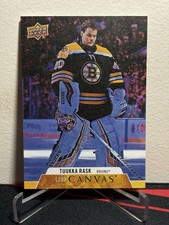 2020-21 Upper Deck Series 1 Hockey TUUKKA RASK #C6 UD CANVAS
