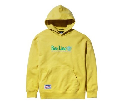Timberland Beeline Mens Active Hoodies Size M, Color: Yellow/Green