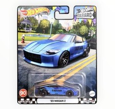 Neumáticos Hot Wheels Premium Boulevard #90 '23 Nissan Z metal/metal Real Rider - NUEVO