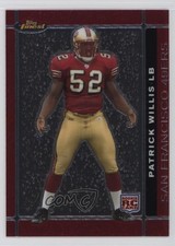 2007 Topps Finest Rookie Patrick Willis #149 Rookie RC HOF