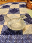 Vintage Iridescent Hen On Nest 3.5 X 4.5