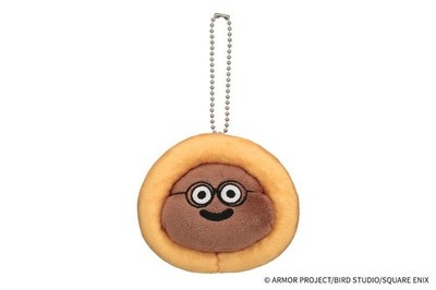 Zoff Dragon Quest Smile Slime Mascot Cleaner Slime Cornet Plush Keychain Japan