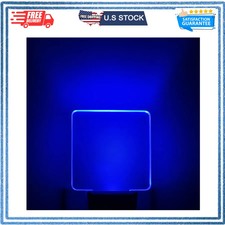 Blue Led Night Light Plug in - 4 Pack Dusk to Dawn Sensor Auto ON Off 0.5W