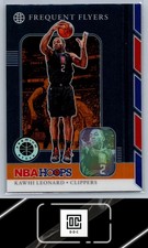 2019-20 Hoops Premium Stock #8 Kawhi Leonard Frequent Flyers Purple