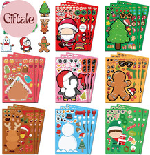 Stocking Stuffers for Kids,Christmas Stickers,Diy Christmas Crafts for Kids