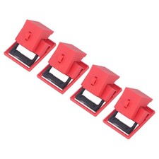 4Pcs Circuit Breaker Lockout Device Set Clamp On Single Pole Breaker Lock 480 6-