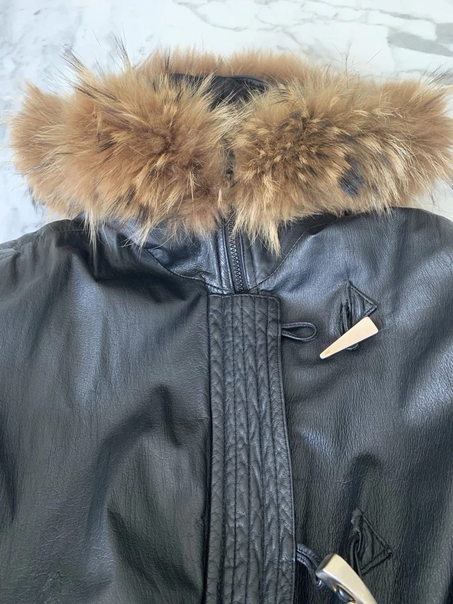 Raccoon Leather Vintage Coats, Jackets & Vests for Women for sale