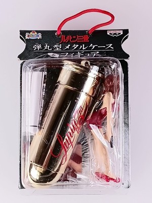 Fujiko - Lupin the Third Bullet-Shaped Metal Case Figure Banpresto From Japan