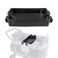 Double Sided Stroller Tray for Camper Wagon - Snack & Activity Table with Cup...