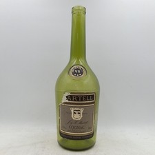 Martell Cognac Extra Large 3.78L Green Glass Advertising Piggy Bank EMPTY Bottle