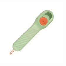 1Pc Multi-Function Automatic Spot Shoe Brush Soft Hair Hand Pressure Hanging Hol