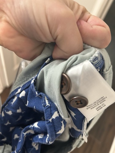 Bermuda uomo Tommy Bahama blu cotone taglia 42 - Foto 6 di 9