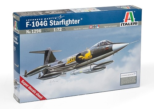 Italeri 1296 - 1/72 F-104 G Starfighter ""Recce"" - New
