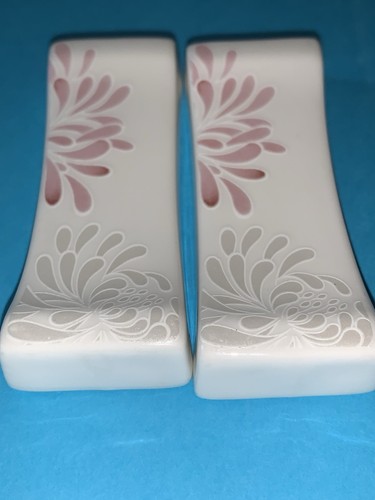 Vintage Asian Chopstick Rest Fine China Set Of 2 Hankook - Picture 6 of 7