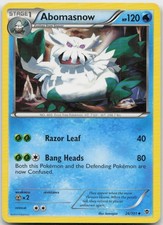 Abomasnow 26/101 Uncommon Plasma Blast Pokemon MP