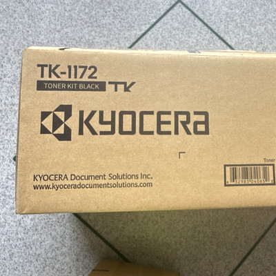 Kyocera TK-1172 Black Laser Toner Cartridge for Kyocera Printers
